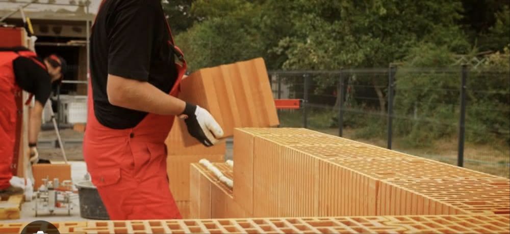 Pustak ceramika porotherm max 25 P+W  bloczwk transport