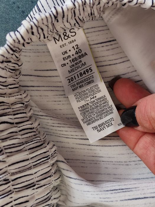 M&s autograph cienkie spodnie L 40