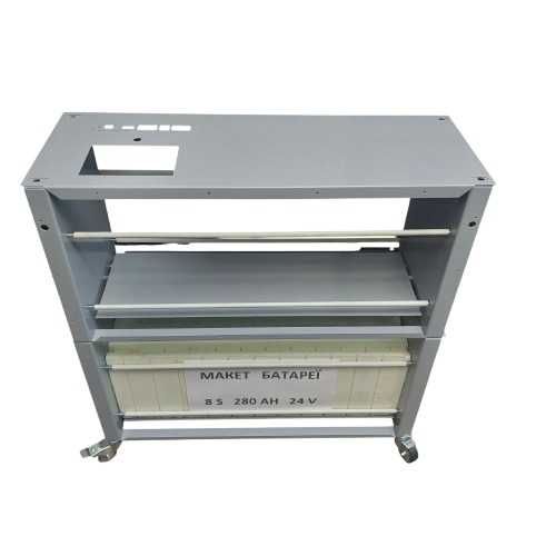 Корпус 48V 16S двоярусний для самозбірки LiFePO4 під екран 4.3 та JK BMS V19