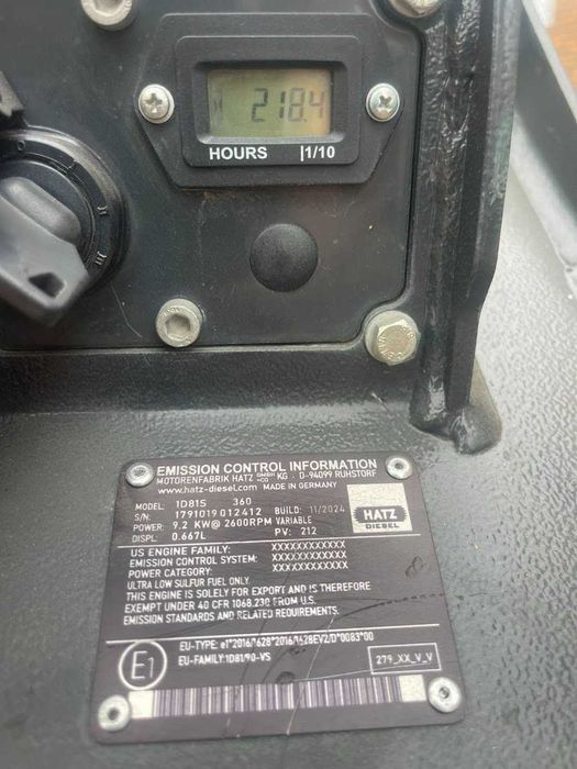 Трамбовка 580кг віброплита Bomag 70/70 HATZ 9л.с. німець з Гарантією