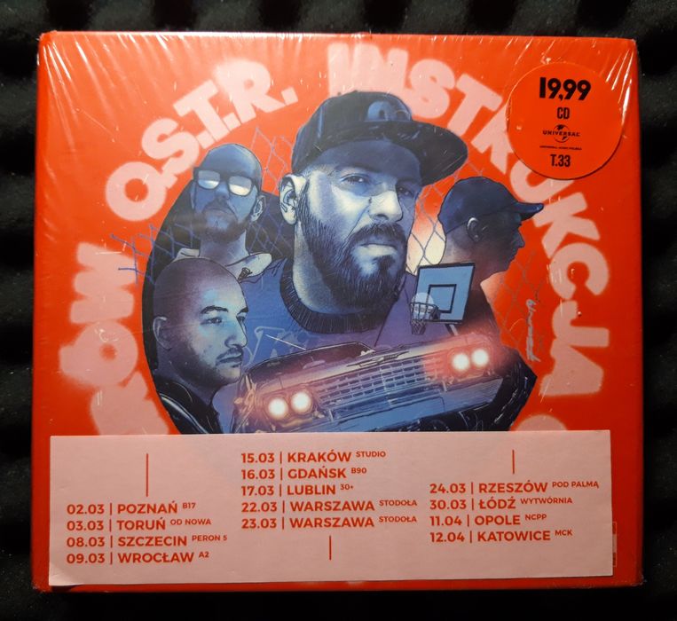 O.S.T.R. – Instrukcja Obsługi Świrów (CD, 2019, FOLIA)