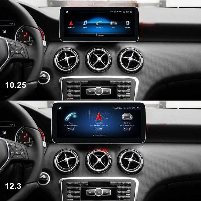 Auto Rádio Ecrã Mercedes