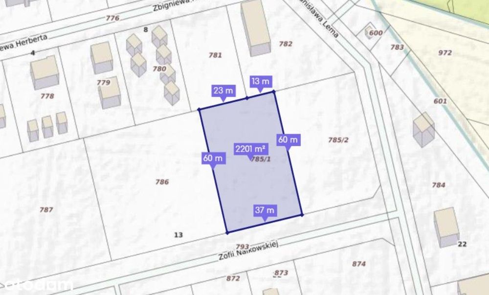 Zabudowa wielorodzinna | 3197 m² PU | Wszystkie media - Widok 5