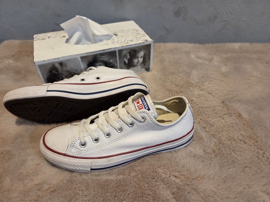 Sneakersy skóra Converse r.37