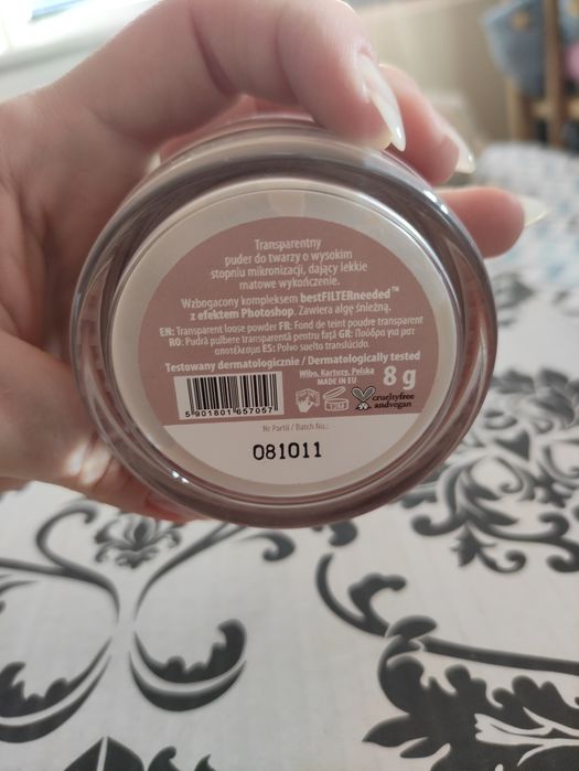 Nam puder sypki transparentny lekko matujący
