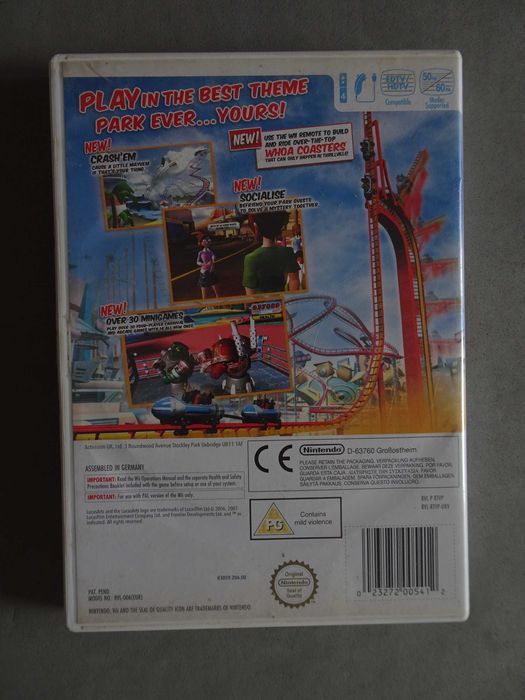 WII Game - Thrillville Off the Rails64740942694913121