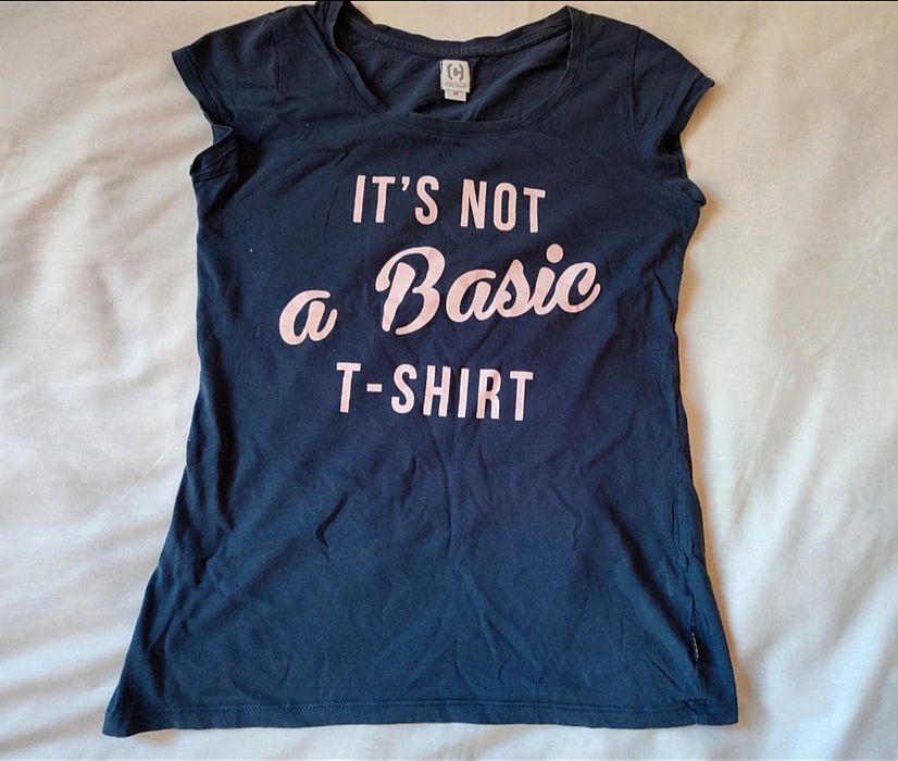 Podkoszulka T-shirt damska basic m 38 s 36 xs 34