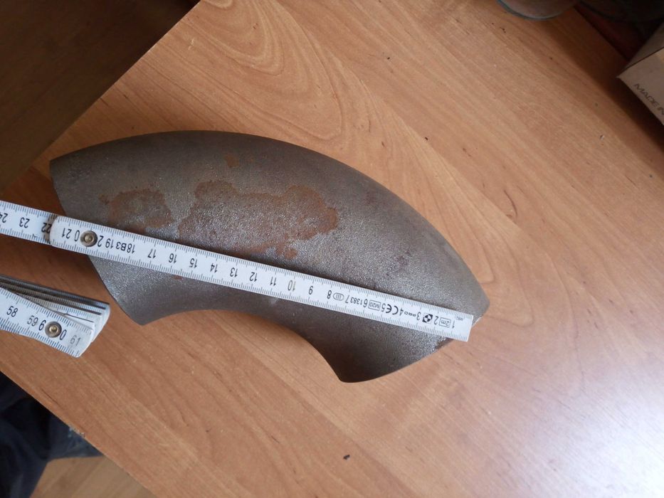 Kolano Hamburskie Stalowe DN100 4" 90