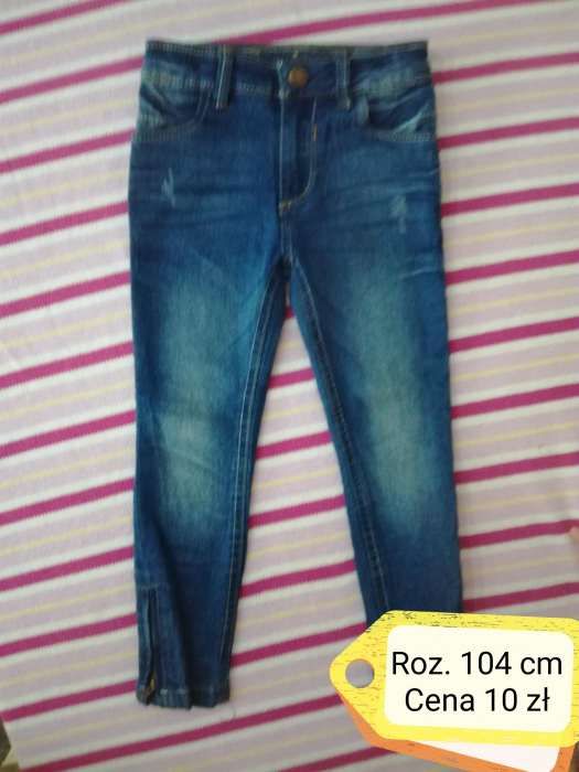 Spodnie dla dziewczynki roz. 104 cm