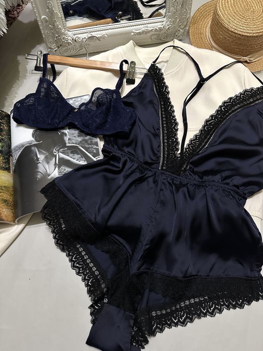 Красивый пенюар размер  XS-S + в подарок бюсгалтер