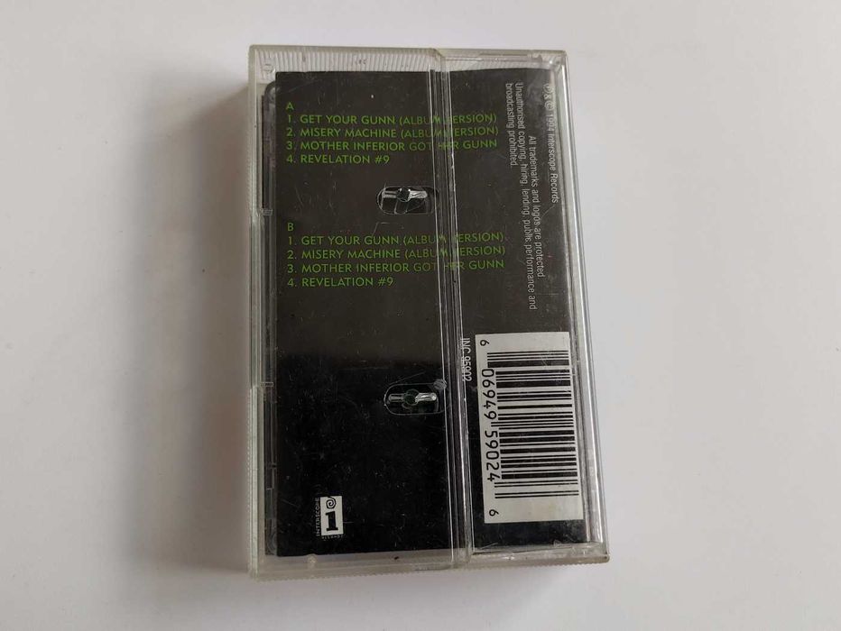 Kaseta Marilyn Manson - Get Your Gunn , wydanie z 1999