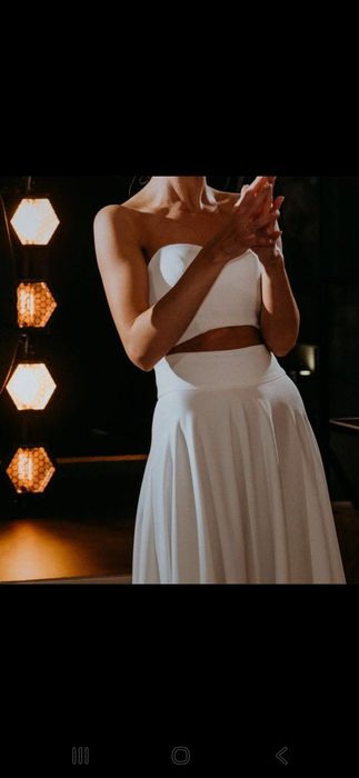 Suknia ślubna dwuczęściowa AmyLove Bridal