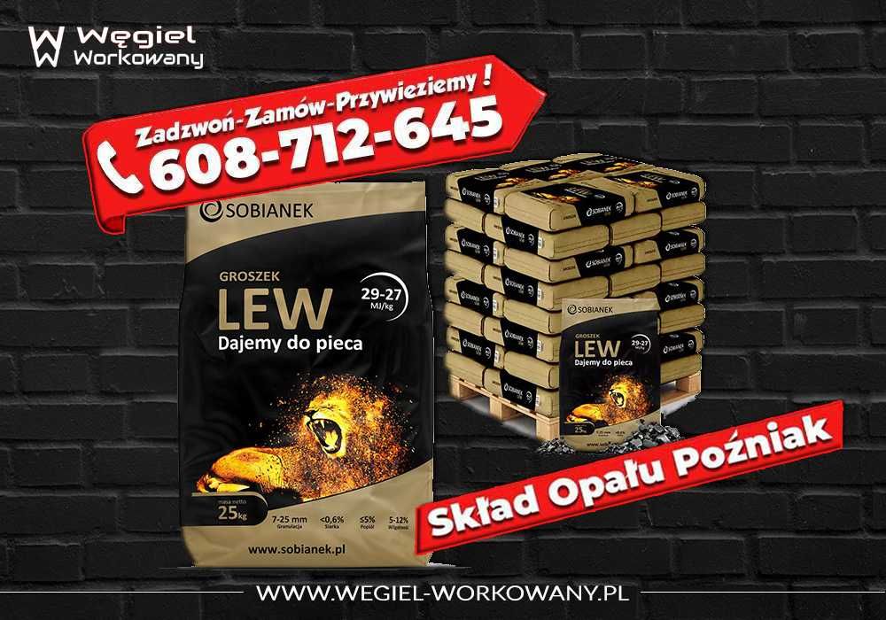 Przedstawiciel  SOBIANEK  województwo podkarpackie Węgiel Groszek LEW  27-29 MJ/kg