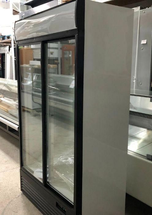 UŻYWANA Szafa chłodnicza oszklona UBC 120 cm LED