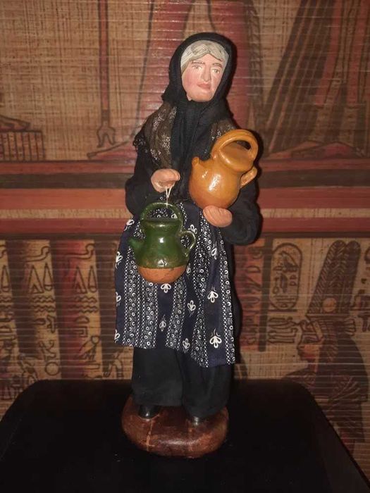 Кукла «Сантон» Коллекционная старушка