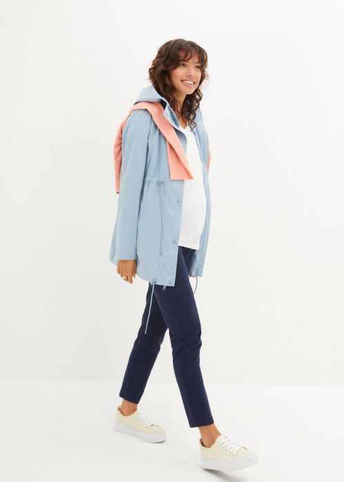 B.P.C parka ciążowa przejściowa niebieska 44.