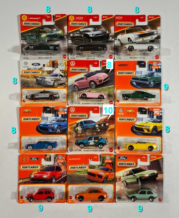 Wyprzedaż aut Hot Wheels Matchbox dużo modeli (2)