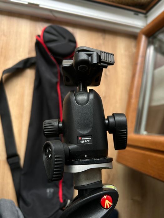 Statyw Manfrotto 190XProb + głowica 498RC2