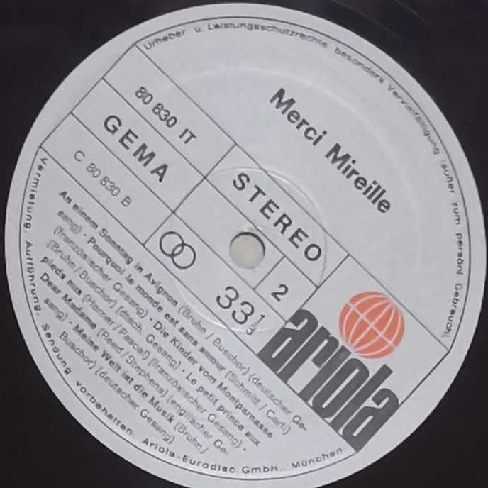 Mireille Mathieu – Merci Mireille