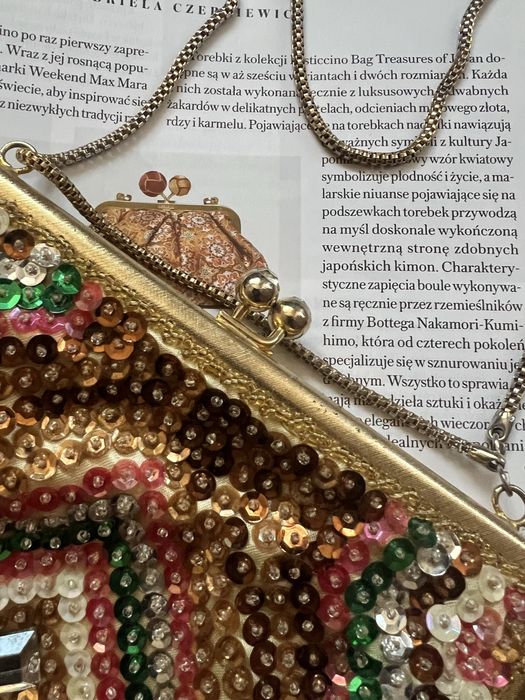 Torebka  artystyczne rzemioslo