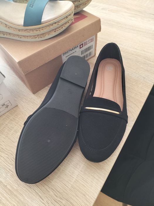 Nowe buty r.38 za 10 zł+sandały big Star