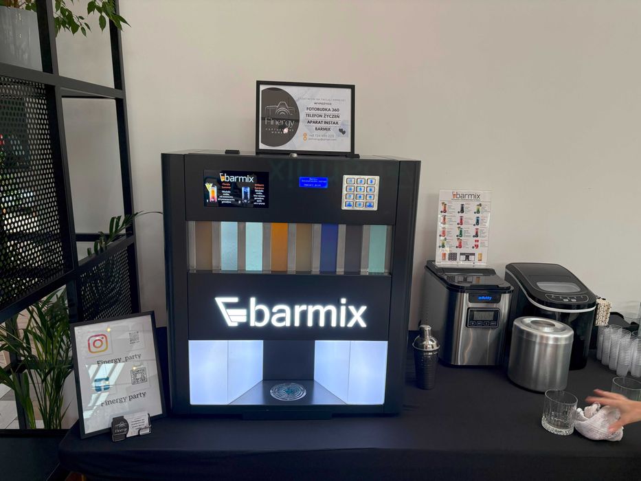 Barman BARMIX / Fotobudka 360 /  Instax – centralna PL