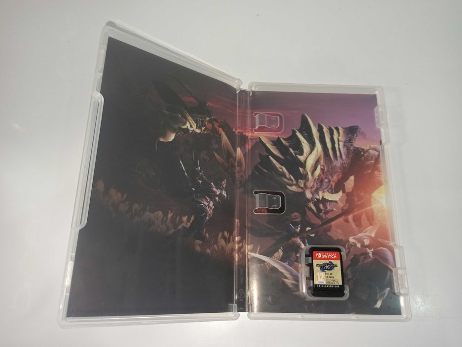 nintendo switch MONSTER HUNTER RISE po polsku polowanie na potwory
