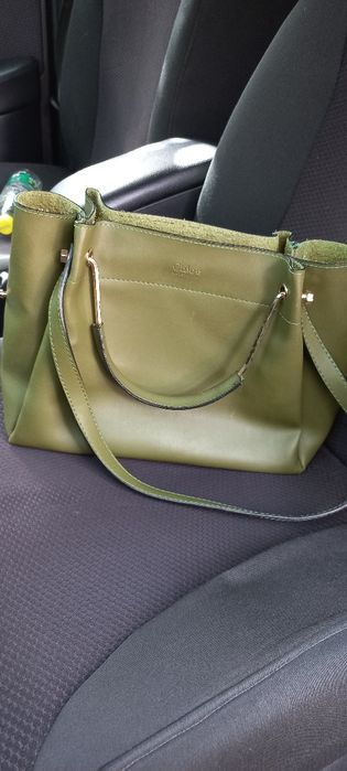 Продам шкіряну брендову сумку Chloé