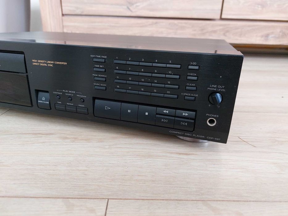 sony cdp-597 odtwarzacz cd
