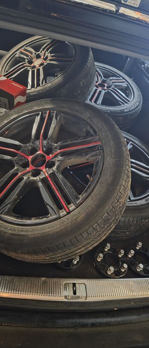 Sprzedam felgi R18 wraz z dystansami 30mm