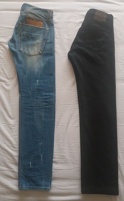 Calças de Ganga Levis W31 L34 e Takeshy Kurosawa 46/32