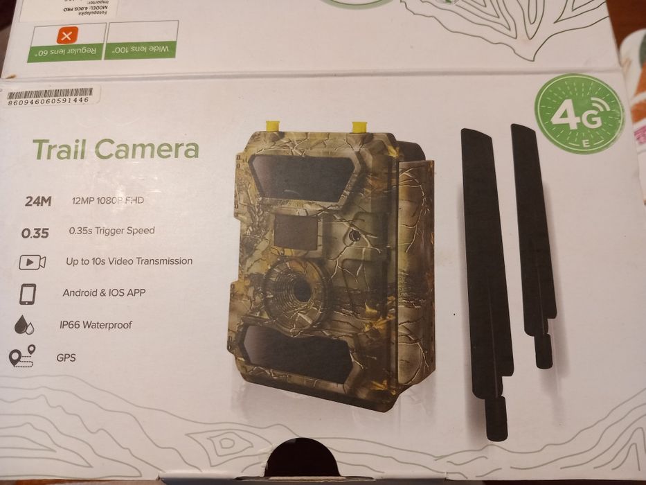 Kamera leśna fotopułapka Willfine SF4.0 CG PRO 60°