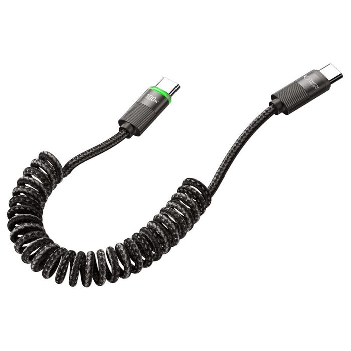 Kabel Tech-Protect UB20T Ultraboost USB Typ-C PD100W/5A 180cm - czarny