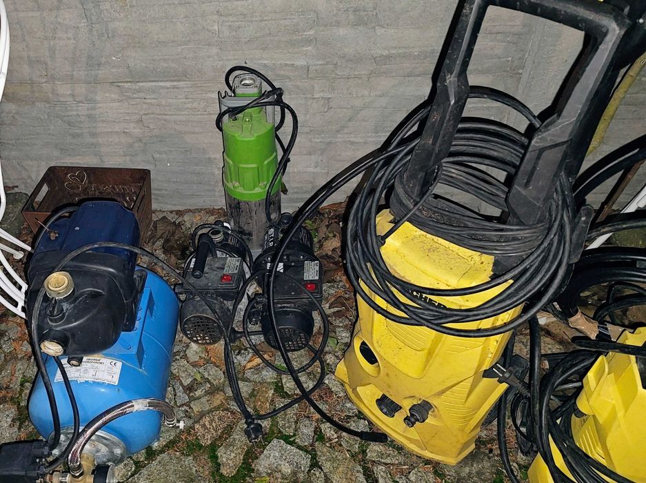 Myjki ciśnieniowe Black&Decker Karcher Pompy ogrodowe