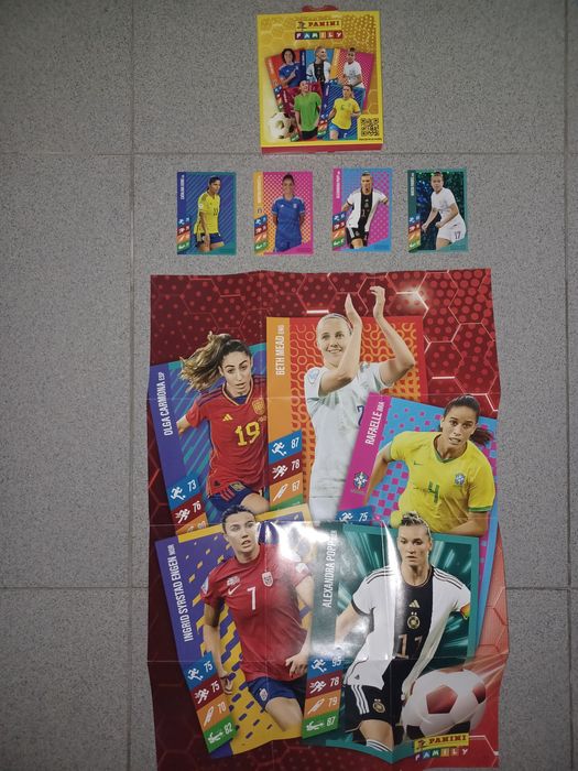 Cromos Panini Family - Mundial de Futebol Feminino 2023