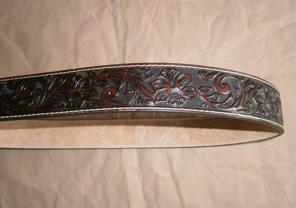 Новый премиум кожаный ремень пояс "JUSTIN" (Made in USA)