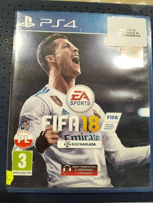 Fifa 18 PS4 Sklep Ostróda