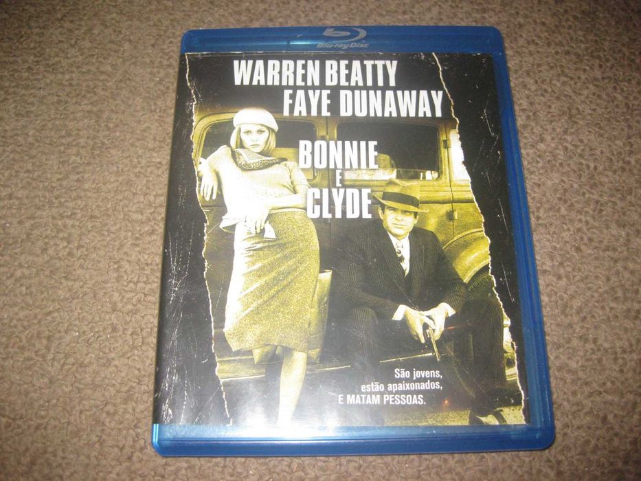 Blu-Ray "Bonnie e Clyde" com Warren Beatty