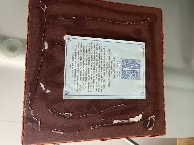 Tapeçaria- Placa de parede em tapeçaria Jacquard, tecida com uma textura fina