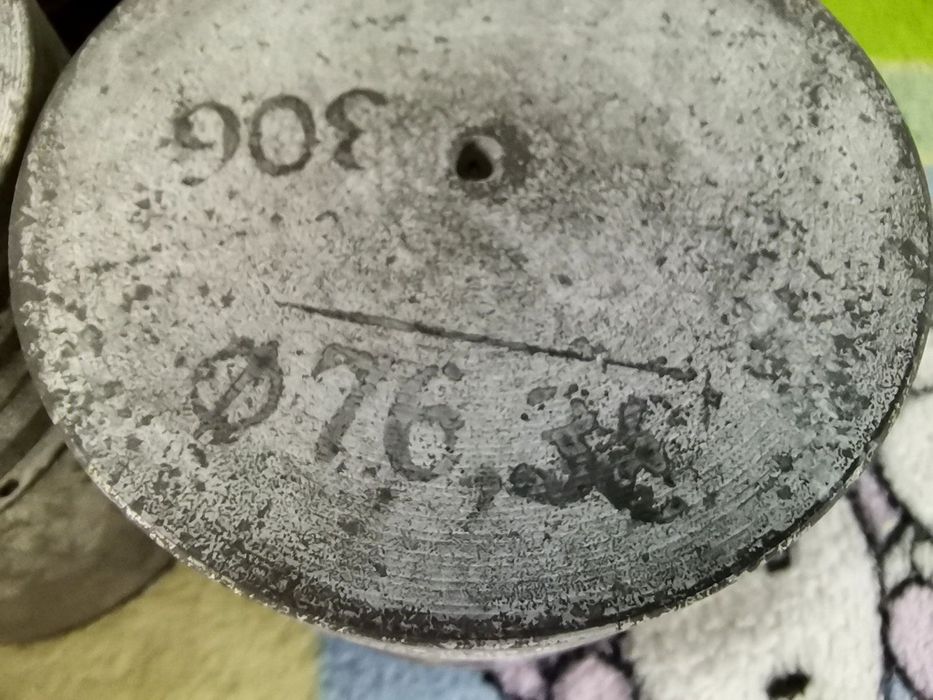 Поршни Москвич-403,407 D76,38 Рем Увеличение 0.5 Воронеж 407-1004015