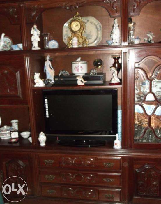 Movel completo de sala em madeira