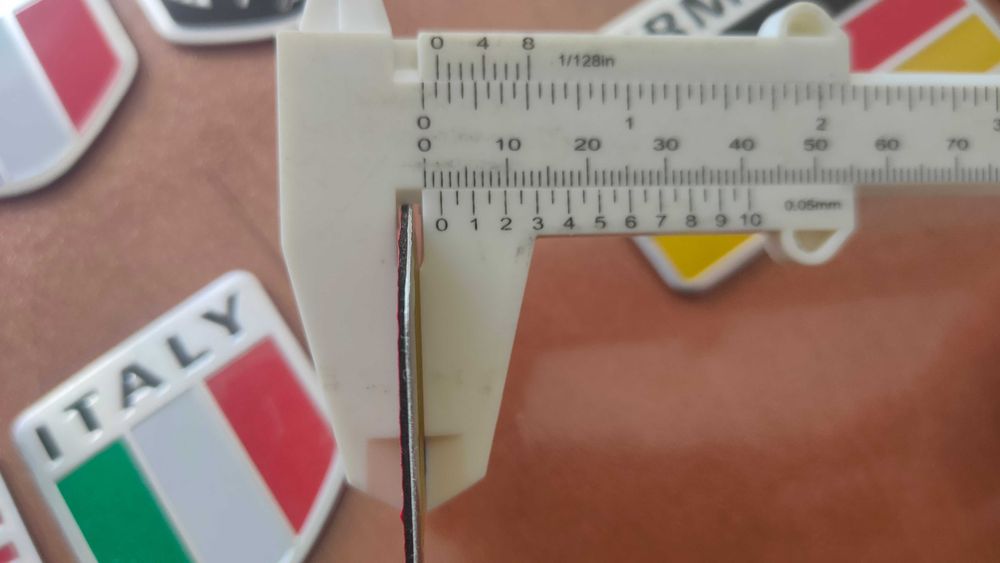 Наклейка Флаги алюминиевые