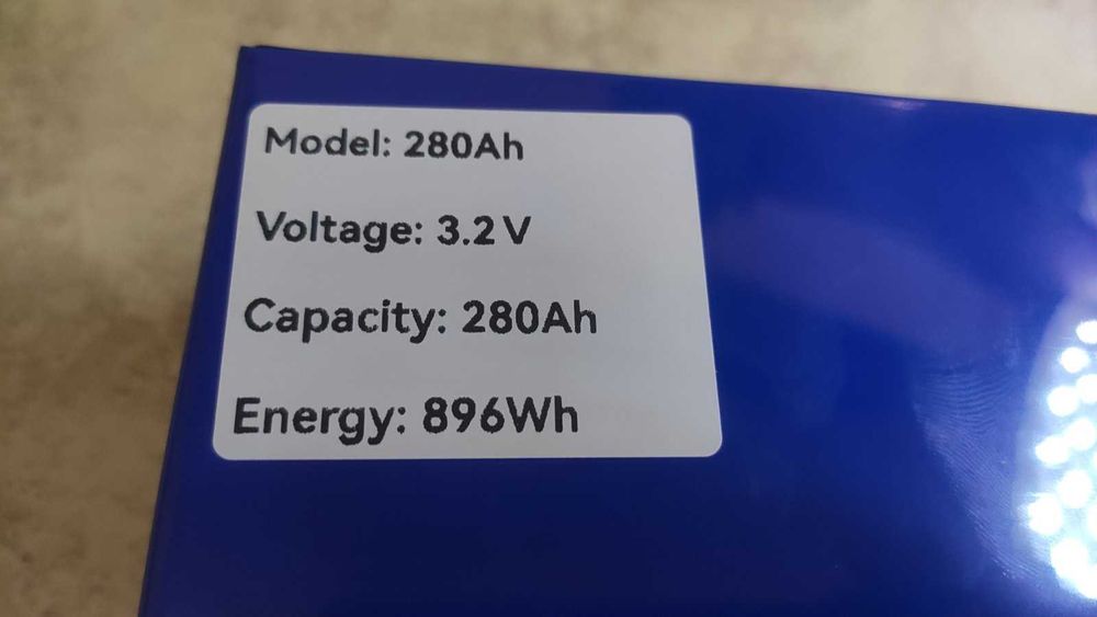 Ячейки для сборки АКБ LiFePO4 REPT Battero 72174L4-280Ah