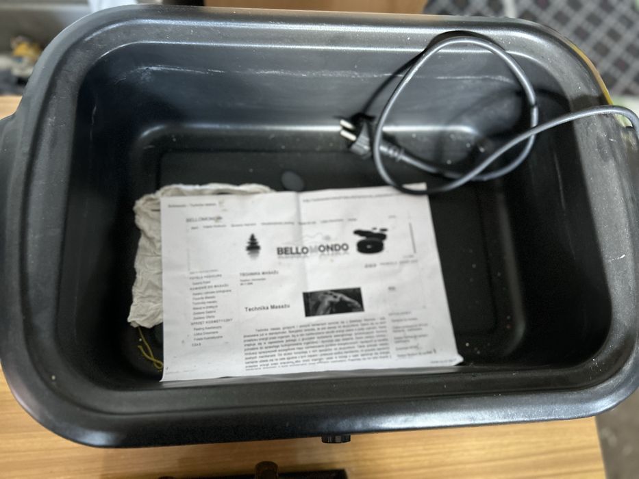 Spa Pro urządzenie masaż plus kamienie