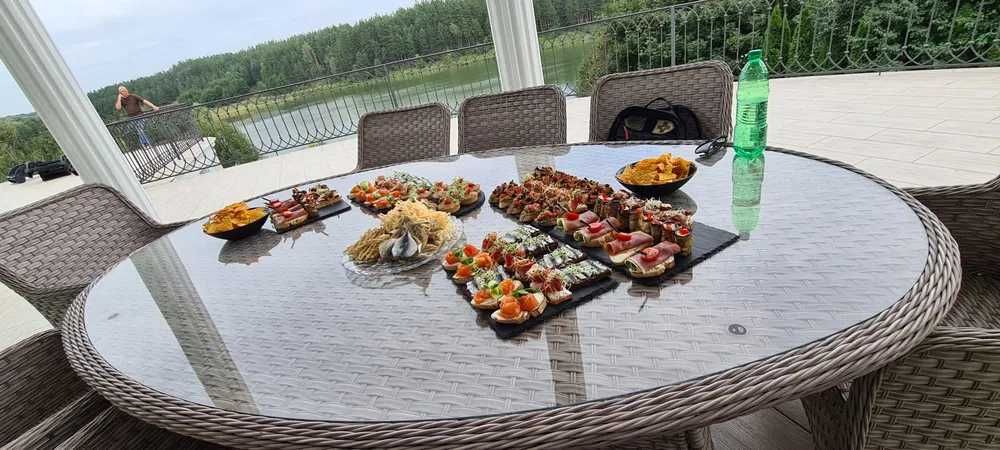 56 Усадьба дом класса люкс джакузи теплый басейн 15 км от Киева