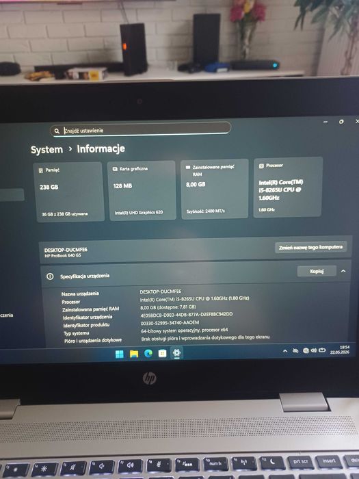 Laptop HP ProBook 640 G5