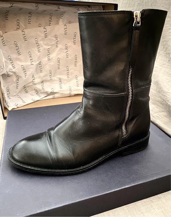 Buty botki skórzane Rylko rozmiar 37