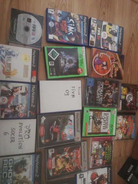 Gry na playstatin 2 i PC