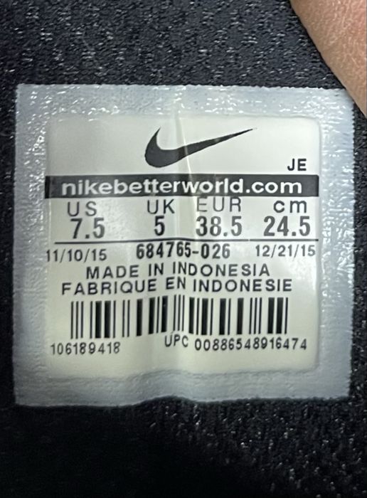 Nike Downshifter 6 кроссовки 38 размер женские спортивные серые