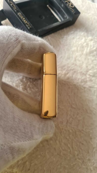Zapalniczka Zippo Camel 24k. Gold Plate.